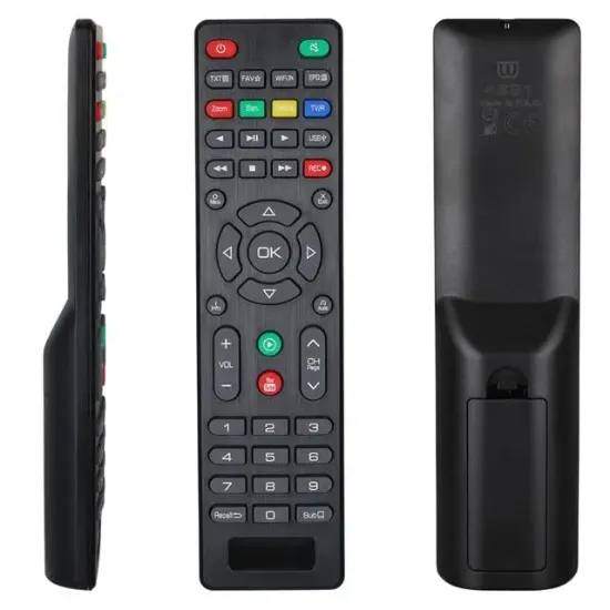 Millenium MLN 20000 - Globex GLB 9500 - Hitech Youtube Tuşlu Mini HD Uydu Kumandası  resmi