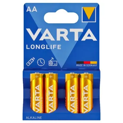 Varta Longlife Power Alkalin AA Kalem Pil 4'lü Paket resmi