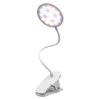 Powermaster QH8801B USB'li Dokunmatik Düğmeli Üç Modlu Beyaz Işık Masa Lambası  resmi