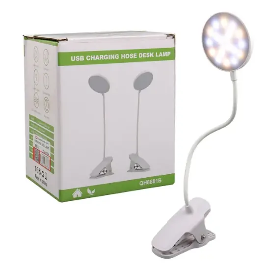 Powermaster QH8801B USB'li Dokunmatik Düğmeli Üç Modlu Beyaz Işık Masa Lambası  resmi