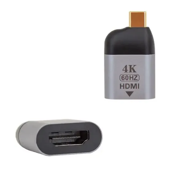 Powermaster PM-6481 4K HDMI To Type-C 60hz Konnektör resmi