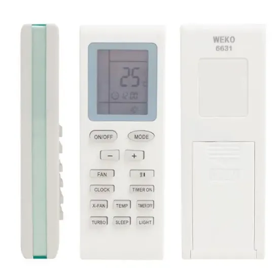 Flair YB1FA Duvar Tip BTU Klima Kumandası resmi