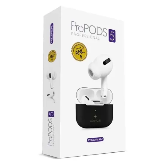 Powerway Propods 2 Bluetooth Dokunmatik Kulakiçi BT Kablosuz Kulaklık (Silikon Kılıflı) resmi