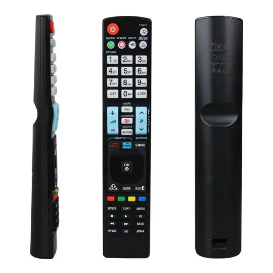 Hey LG Küçük Kalıp Premium Tuşlu Lcd Led TV Kumanda (AKB72914050-RC0931-082019001) resmi