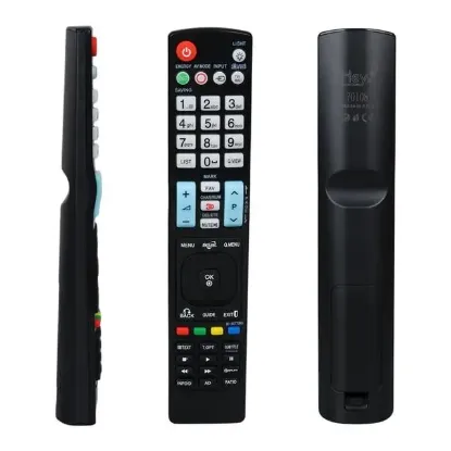 Hey RM-L999 Küçük Kalıp LG Netcast Tuşlu Yazısız Lcd Led TV Kumanda (Rc0999) resmi