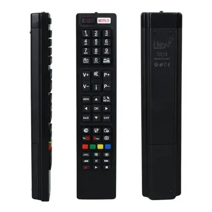 Hey Küçük Kalıp Vestel Netflix - Youtube - Play Tuşlu Lcd Led TV Kumanda RC4848F RC5 30094759 resmi