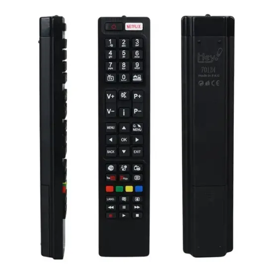 Hey Küçük Kalıp Vestel Netflix - Youtube - Play Tuşlu Lcd Led TV Kumanda RC4848F RC5 30094759 resmi