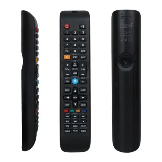 Hey Küçük Kalıp Skytech Sarı TV Tuşlu Smart Lcd Led TV Kumanda resmi