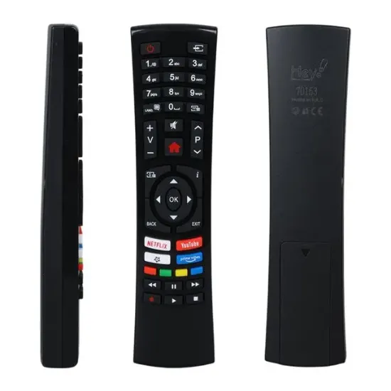 Toshiba CT-8528 - 43V5863DB - 40L2863DG - 32L3963DA Netflix-Youtube-Rakuten Tv Tuşlu Küçük Kalıp Lcd-Led Tv Kumanda resmi