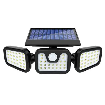 Powermaster MX-W771A Sensörlü 3 Modlu 74 Ledli Solar Aydınlatmalı Duvar Lambası resmi