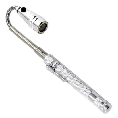 Powermaster MX-2808 Mıknatıslı 360 Derece Döner Başlıklı 3 Ledli Beyaz Işık El Feneri  resmi