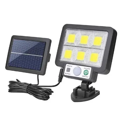Powermaster JX-F72 Solar Panelli Hareket Sensörlü Üç Modlu Duvar Lambası resmi