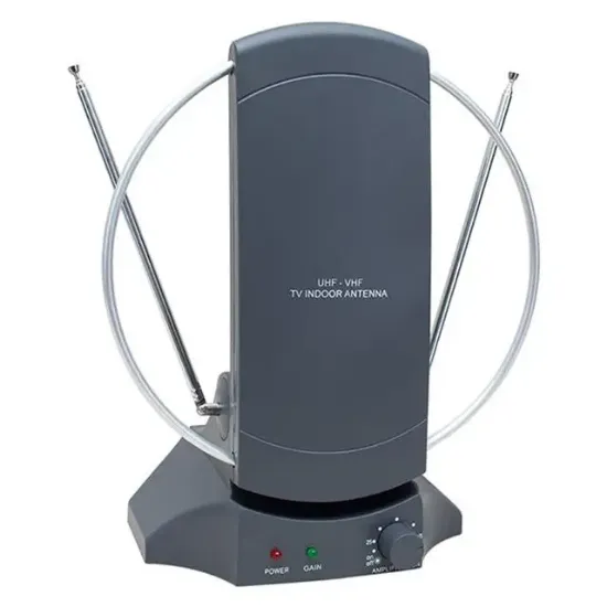 Powermaster Uhf-Vhf Renkli Elektrikli Tv & Fm Üstü Anten DT-101 resmi