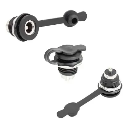 Powermaster Suya Dayanıklı Siyah Adaptör Şase 5.5x2.5 Uç resmi