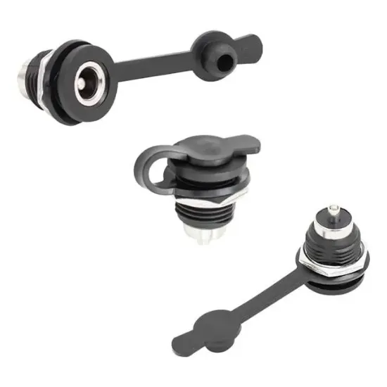 Powermaster Suya Dayanıklı Siyah Adaptör Şase 5.5x2.5 Uç resmi