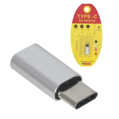 PowerMaster PM-17209 Micro-USB to Type-C USB OTG Çevirici Aparat resmi