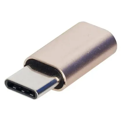 PowerMaster PM-17209 Micro-USB to Type-C USB OTG Çevirici Aparat resmi