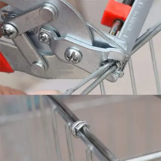 PowerMaster PM-20535 Bükümlü Halka Pense Klipler Tel Çit Sıkma Aleti resmi