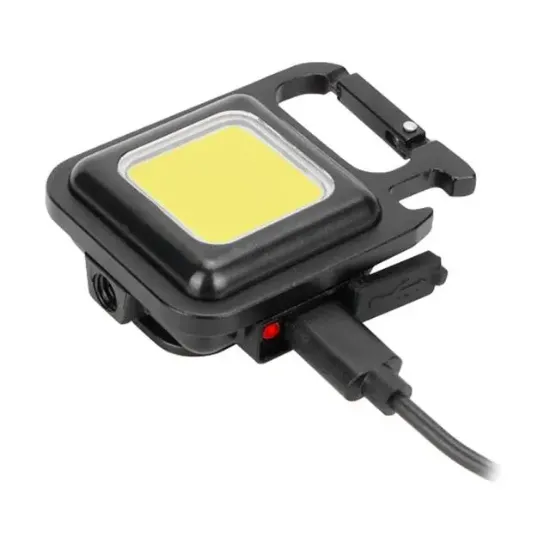 Powermaster PM-21489 Cob Ledli 3 Fonksiyonlu Anahtarlık Şarjlı Lamba resmi