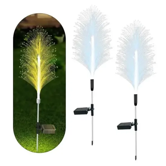 Powermaster PM-21642 Solar Ledli 7 Renk Değiştiren 2'li Paket Bahçe Dekorasyon Aydınlatma resmi