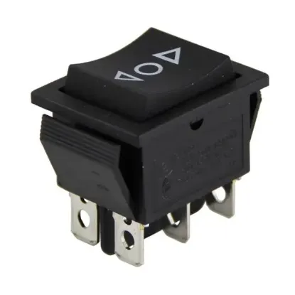 PowerMaster IC-111 Geniş Işıksız Basmalı 2 Kademeli Anahtar Yukarı-Aşağı Ok Simgeli Yaylı resmi