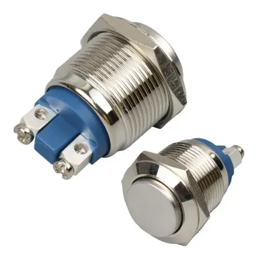 IC-182H D97 19Mm Metal Yaylı Buton Yüksek resmi