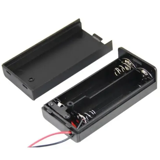 Powermaster  2'li AA Kapaklı Switch'li Pil Yuvası (IC-233C resmi