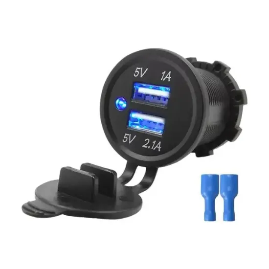 PowerMaster IC-266C Pano Tipi USB-A Giriş 8-32V Çıkış 5V 1A-2,1A resmi