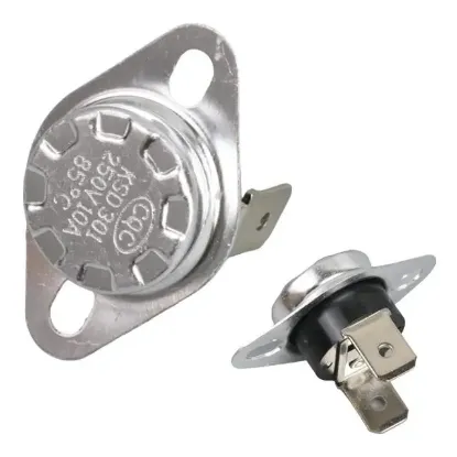 85°C NC (Normalde Kapalı) KSD301 Bimetal Termostat resmi