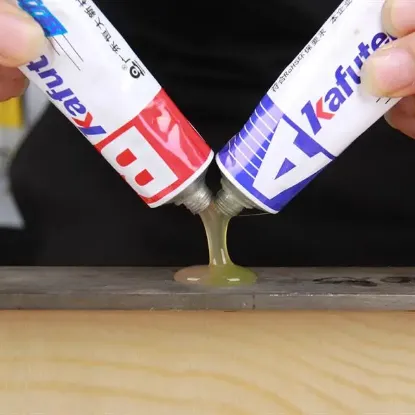 Kafuter Güçlü AB Çok Amaçlı Epoksi Çelik-Ahşap-Metal-Alüminyum Yapıştırıcısı (İran) resmi