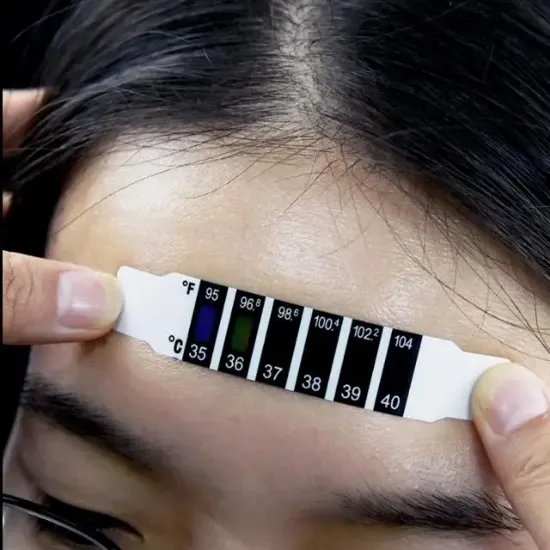 Sunup SN-24936 Yapışkanlı Şerit Bebek Alın Ateş Ölçer resmi