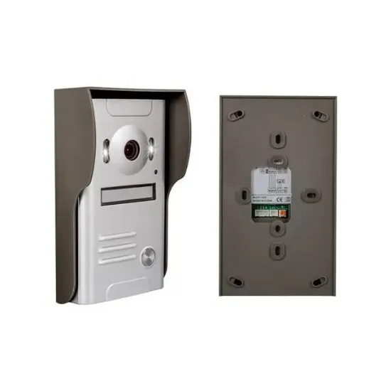 PowerMaster 37M 2 Daire 7'' Görüntülü Diafon Kapı Zili Interkom Akıllı Ev Güvenliği Sistemi resmi