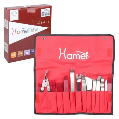 Carstar HM-1498 Araç İçi Ses Sistemi Sökme - Lastik Sökme -  Kapı Düzeltme Çıkarma Seti resmi