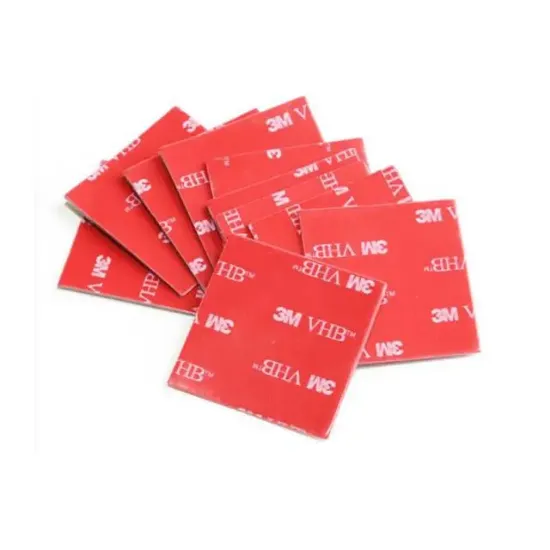 PowerMaster PM-25701 25x25mm Kare 3m Çift Taraflı Bant (10'lu Paket) resmi