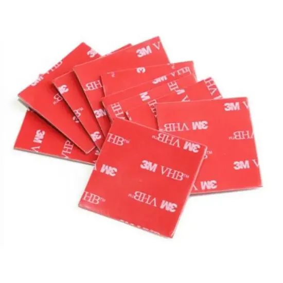 PowerMaster PM-25702 30x30mm Kare 3m Çift Taraflı Bant (10'lu Paket) resmi