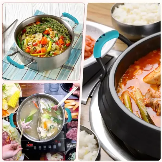 Sunup SN-25901 Isı Parmak Koruyucu Silikon Tencere Tava Tutacağı          resmi