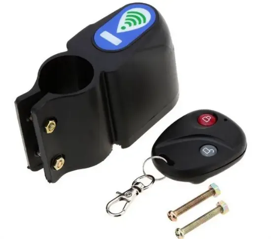 PowerMaster PM-26177 Uzaktan Kumandalı Bisiklet Alarm Kilidi resmi