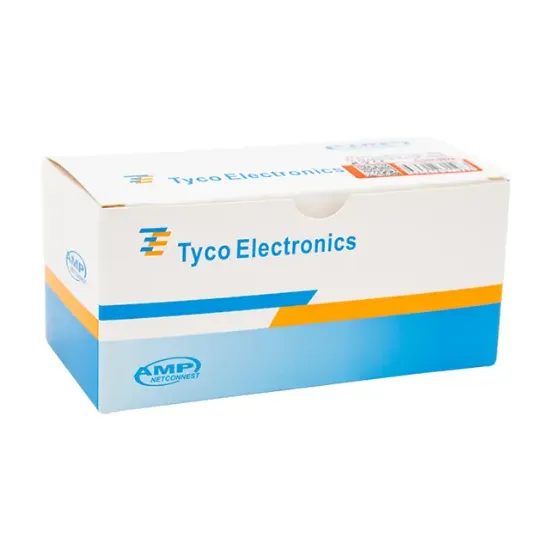 PowerMaster PM-5992 AMP Cat6 RJ45 CAT5/6/7 Konnektör (100'lü Paket) resmi