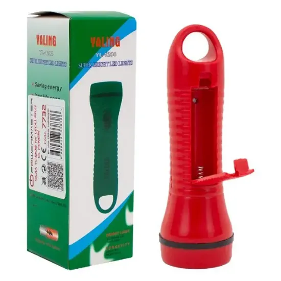 Powermaster 1 Watt Ledli Pilli El Feneri YL-1208 resmi