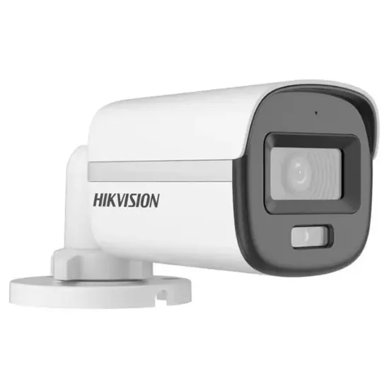 Hikvision TVI 1080P Sabit Lensli Colorvu Gece Görüşlü Bullet Kamera (DS-2CE10DF0T-LPFS) resmi