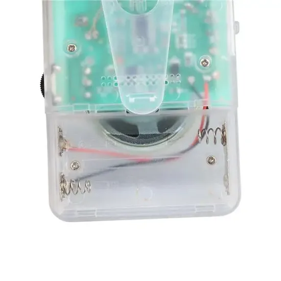 Starnic ST-821 AM-FM Şeffaf Analog Hapishane Radyosu (88-108 FM Frekans Aralığı) resmi