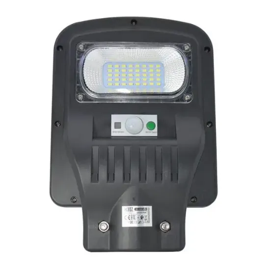 Horoz 50W Siyah Led Solar Güneş Enerjili Lamba Sokak Armatür Beyaz Işık resmi