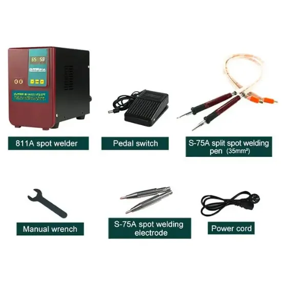 Glitter 811A Şarjlı Pil Punto Kaynak Makinesi resmi