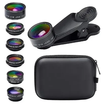 PowerMaster PM-25951 Telefon Kamera 6Lı Set Lens Kiti resmi