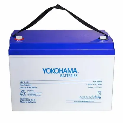 Yokohama YH-26919 12V 100Ah Tam Bakımsız Deep Cycle Jel Akü (330x172x218mm) resmi