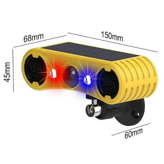 PowerMaster PM-26950 DC 5V Solar Sesli Hayvan Kovucu Alarm Cihazı resmi