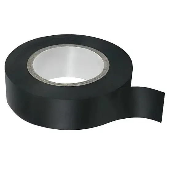 Globe NO2133 19mm 25Yrd Vinil Alev Yürütmeyen İzole Bant 23 Metre Siyah Tekli resmi