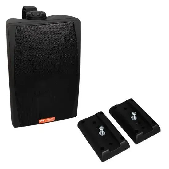 MagicVoice MV-03 16 CM 60 Watt Komütatörlü Hat Trafolu Siyah Sütun Hoparlör (2'li Takım) resmi