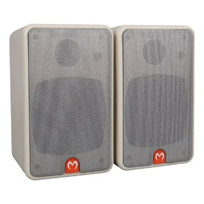 MagicVoice MV-21 10 CM 40 Watt Komütatörlü Hat Trafolu Beyaz Sütun Hoparlör (2'li Takım) resmi
