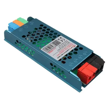 PowerMaster PM-26828 12 Volt 5 Amper 60 Watt Slim Metal Kasa Adaptör 140x50x23mm resmi